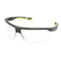 Захисні окуляри Pyramex Truflex Grey-Lime (clear) Anti-Fog, прозорі в сіро-лаймовій оправі