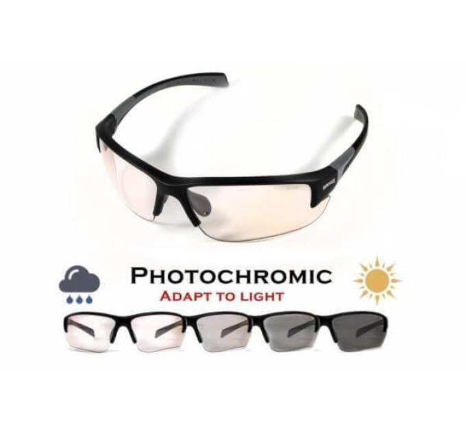 Окуляри фотохромні захисні Global Vision Hercules-7 SD Photochromic (Super Dark Shadowluxe) Anti-Fog, фотохромні прозорі