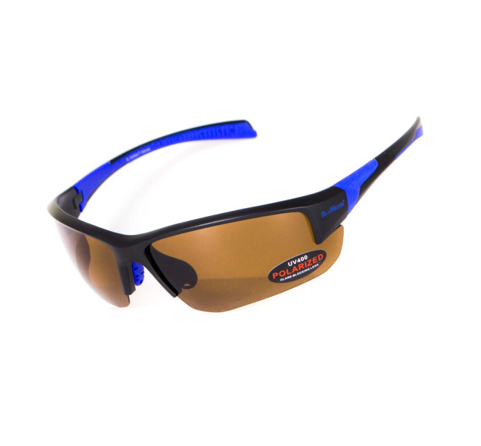 Окуляри BluWater Samson-3 Polarized (brown), коричневі