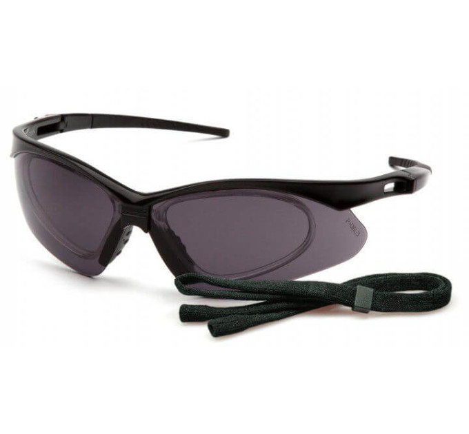 Окуляри Pyramex PMXtreme RX (gray) Anti-Fog, сірі з діоптрійною вставкою