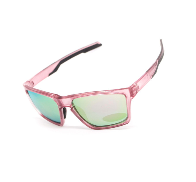 Окуляри BluWater Sandbar Polarized (G-Tech pink), дзеркальні рожеві