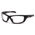 Окуляри захисні Venture Gear Tactical Howitzer Black (clear) Anti-Fog, прозорі в чорній оправі
