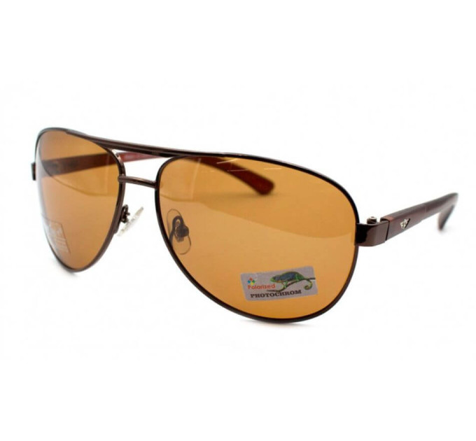 Фотохромные очки с поляризацией Polar Eagle PE8431-C2 Photochromic, коричневые