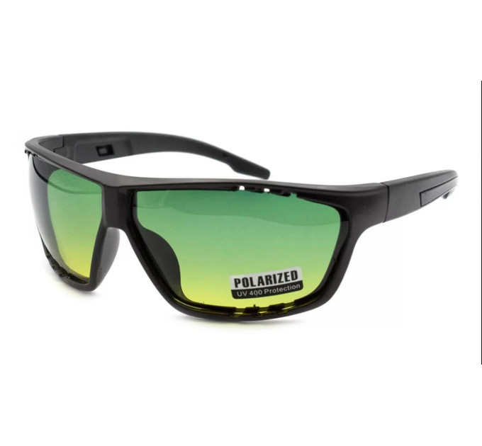 Жовті окуляри з поляризацією Matino MAT2218-C6 polarized (yellow-green gradient)