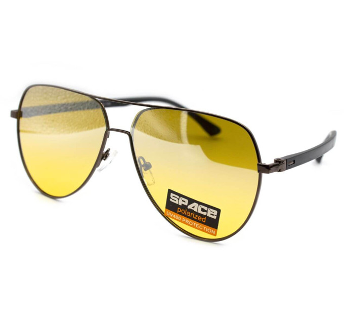Желтые очки с поляризацией Space SPC50122-C2-9 polarized (yellow-mirror gradient)