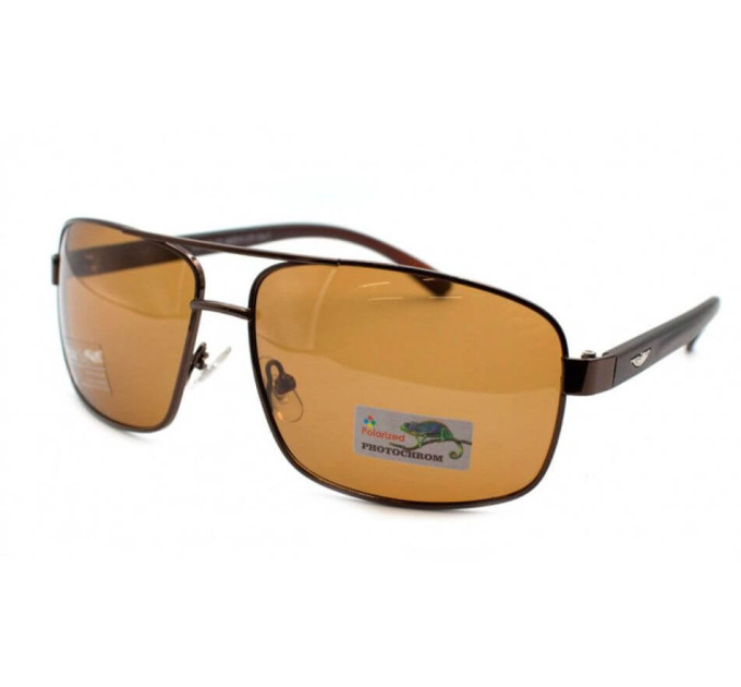 Фотохромные очки с поляризацией Polar Eagle PE8432-C2 Photochromic, коричневые