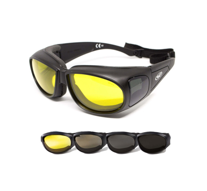 Окуляри Global Vision Outfitter Photochromic (yellow) Anti-Fog, фотохромні жовті
