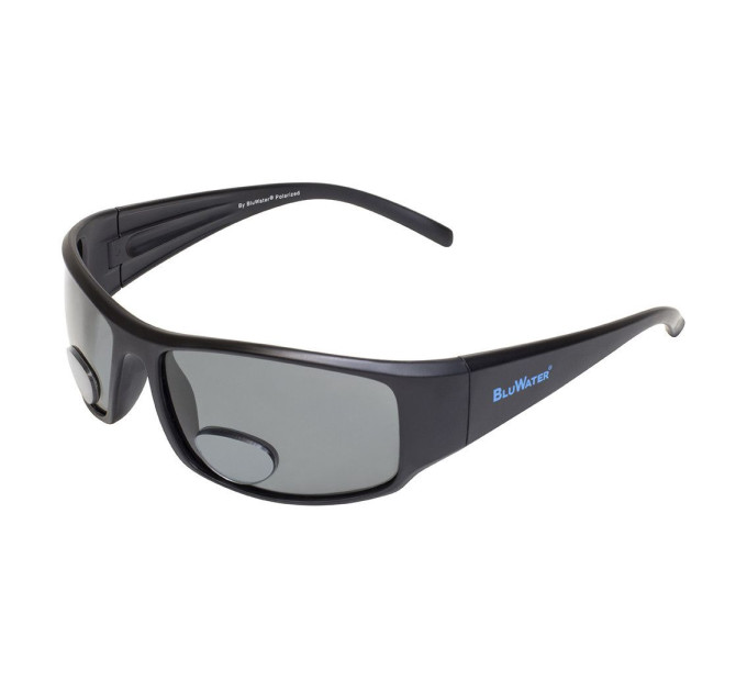 Біфокальні поляризаційні окуляри BluWater Bifocal-1 (+2.0) Polarized (gray) сірі