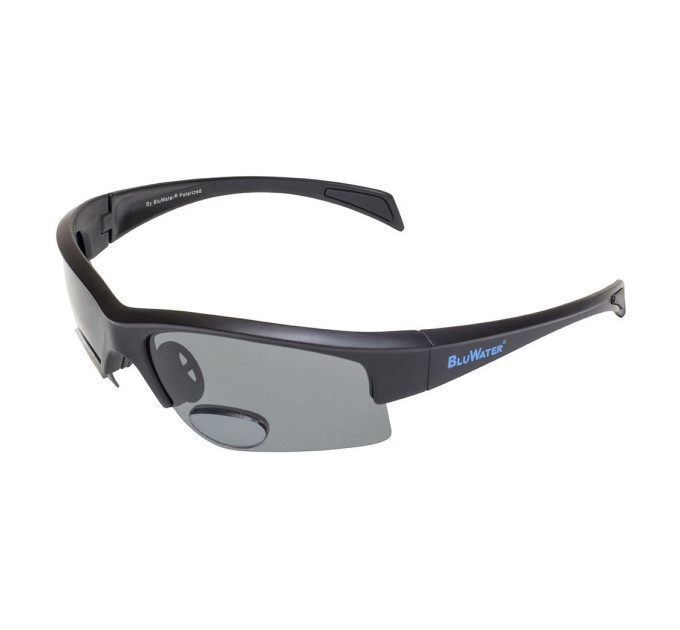 Біфокальні поляризаційні окуляри BluWater Bifocal-2 (+2.5) Polarized (gray) сірі