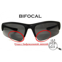 Біфокальні поляризаційні захисні окуляри 3в1 BluWater Winkelman-1 (+1.5) Polarize (gray) сірі Біфокальні поляризаційні захисні окуляри 3в1 BluWater Winkelman-1 (+1.5) Polarize (gray) сірі