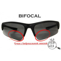 Біфокальні поляризаційні захисні окуляри 3в1 BluWater Winkelman-1 (+2.5) Polarize (gray) сірі Біфокальні поляризаційні захисні окуляри 3в1 BluWater Winkelman-1 (+2.5) Polarize (gray) сірі