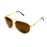 Окуляри поляризаційні BluWater AirForce Gold Polarized (brown), коричневі в золотистій оправі Окуляри поляризаційні BluWater AirForce Gold Polarized (brown), коричневі в золотистій оправі