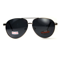 Окуляри поляризаційні BluWater AirForce GunMetal Polarized (gray), чорні лінзи в сірій металевій оправі Окуляри поляризаційні BluWater AirForce GunMetal Polarized (gray), чорні лінзи в сірій металевій оправі