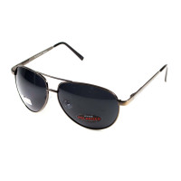 Окуляри поляризаційні BluWater AirForce GunMetal Polarized (gray), чорні лінзи в сірій металевій оправі Окуляри поляризаційні BluWater AirForce GunMetal Polarized (gray), чорні лінзи в сірій металевій оправі