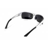 Окуляри поляризаційні BluWater Alumination-1 Silver Polarized (gray) сірі Окуляри поляризаційні BluWater Alumination-1 Silver Polarized (gray) сірі