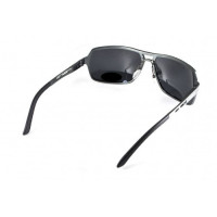 Окуляри поляризаційні BluWater Alumination-4 Gun Metal Polarized (gray) сірі