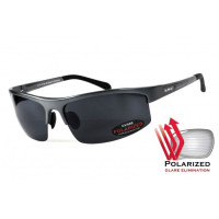 Окуляри поляризаційні BluWater Alumination-5 Gun Metal Polarized (gray) сірі Окуляри поляризаційні BluWater Alumination-5 Gun Metal Polarized (gray) сірі