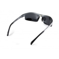 Окуляри поляризаційні BluWater Alumination-5 Gun Metal Polarized (gray) сірі