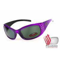 Окуляри поляризаційні BluWater Biscayene Purple Polarized (gray) сірі Окуляри поляризаційні BluWater Biscayene Purple Polarized (gray) сірі