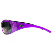 Окуляри поляризаційні BluWater Biscayene Purple Polarized (gray) сірі