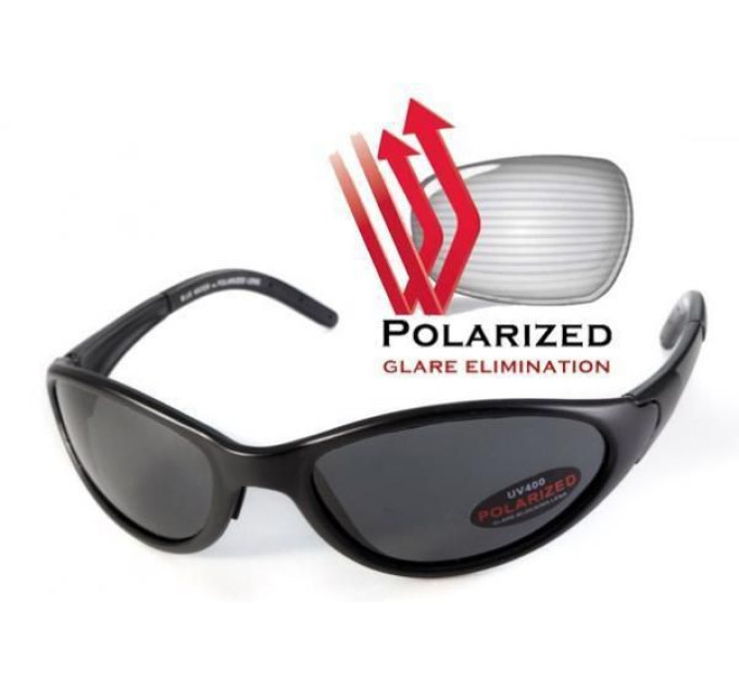Окуляри поляризаційні BluWater Venice Polarized (gray) сірі