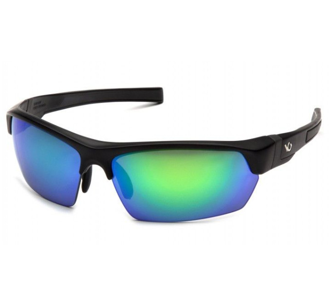 Очки поляризационные защитные 2в1 Venture Gear Tensaw Polarized (green mirror) зеркальные сине-зеленые