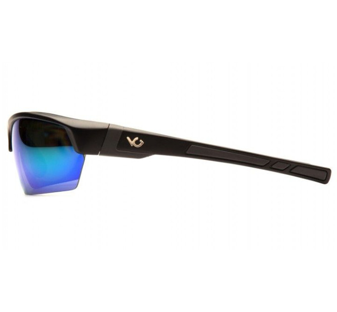 Очки поляризационные защитные 2в1 Venture Gear Tensaw Polarized (green mirror) зеркальные сине-зеленые
