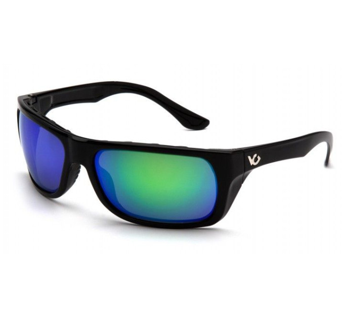 Окуляри поляризаційні захисні Venture Gear Vallejo Polarized (green mirror), дзеркальні синьо-зелені