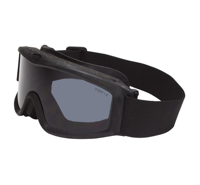 Окуляри захисні із ущільнювачем Global Vision Ballistech-3 (smoke) Anti-Fog, сірі
