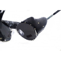 Окуляри захисні Global Vision Aviator-5 (silver mirror) дзеркальні сірі зі знімним ущільнювачем