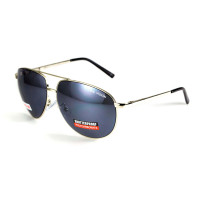 Окуляри захисні Global Vision Aviator-4 (silver mirror) дзеркальні сірі