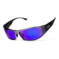 Окуляри захисні відкриті Global Vision BAD-ASS-1 GunMetal (G-Tech™ blue) сині дзеркальні Окуляри захисні відкриті Global Vision BAD-ASS-1 GunMetal (G-Tech™ blue) сині дзеркальні
