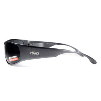 Окуляри захисні відкриті Global Vision BAD-ASS-1 GunMetal (gray) сірі Окуляри захисні відкриті Global Vision BAD-ASS-1 GunMetal (gray) сірі