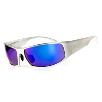 Окуляри захисні відкриті Global Vision BAD-ASS-1 Silver (G-Tech blue) сині дзеркальні Окуляри захисні відкриті Global Vision BAD-ASS-1 Silver (G-Tech blue) сині дзеркальні