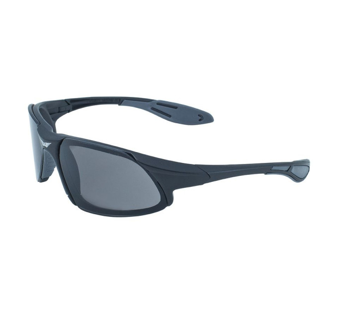 Очки защитные открытые Global Vision Code-8 (gray) серые