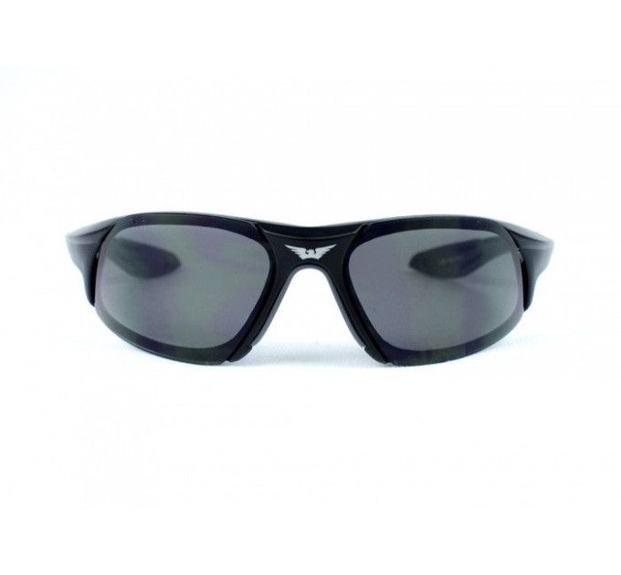 Очки защитные открытые Global Vision Code-8 (gray) серые