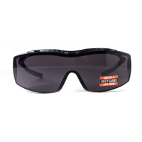 Окуляри захисні відкриті Global Vision Eyesolates (black) сірі Окуляри захисні відкриті Global Vision Eyesolates (black) сірі