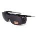 Окуляри захисні відкриті Global Vision Eyesolates (black) сірі