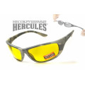 Очки защитные открытые Global Vision Hercules-6 Digital Camo (yellow) желтые