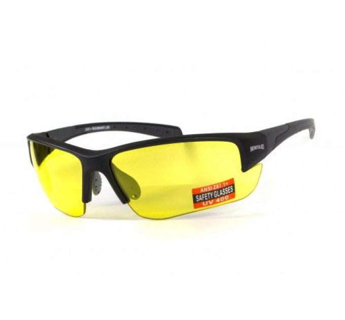 Окуляри захисні Global Vision Hercules-7 (yellow) жовті