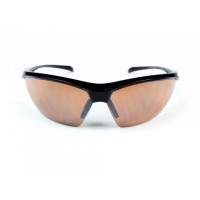 Окуляри захисні відкриті Global Vision Lieutenant (drive mirror) коричневі