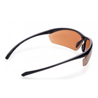 Окуляри захисні відкриті Global Vision Lieutenant (drive mirror) коричневі