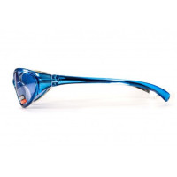 Окуляри захисні Global Vision Lisa (infinity blue) блакитні Окуляри захисні Global Vision Lisa (infinity blue) блакитні