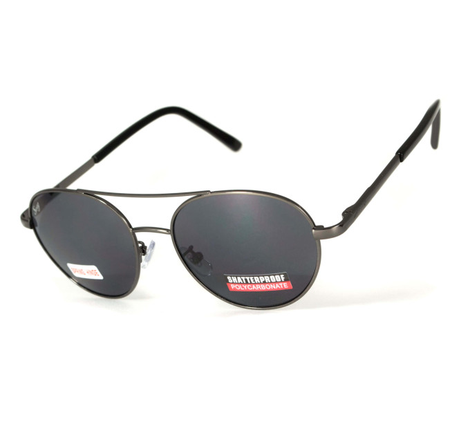 Очки защитные открытые Swag Aviator-1 (gray) серые