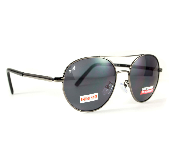 Очки защитные открытые Swag Aviator-1 (gray) серые