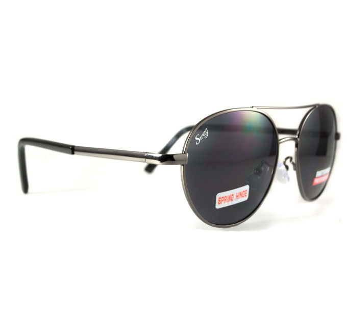 Очки защитные открытые Swag Aviator-1 (gray) серые
