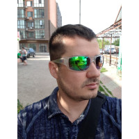Окуляри захисні відкриті Swag Chill'n (G-Tech™ green) дзеркальні синьо-зелені
