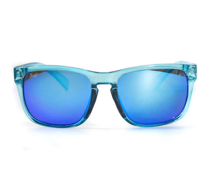 Окуляри захисні відкриті Swag Ga-Day (G-Tech™ blue) сині дзеркальні