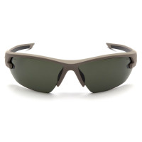 Окуляри захисні відкриті Venture Gear Tactical Semtex (Anti-Fog) (forest gray) сіро-зелені