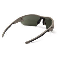 Окуляри захисні відкриті Venture Gear Tactical Semtex (Anti-Fog) (forest gray) сіро-зелені